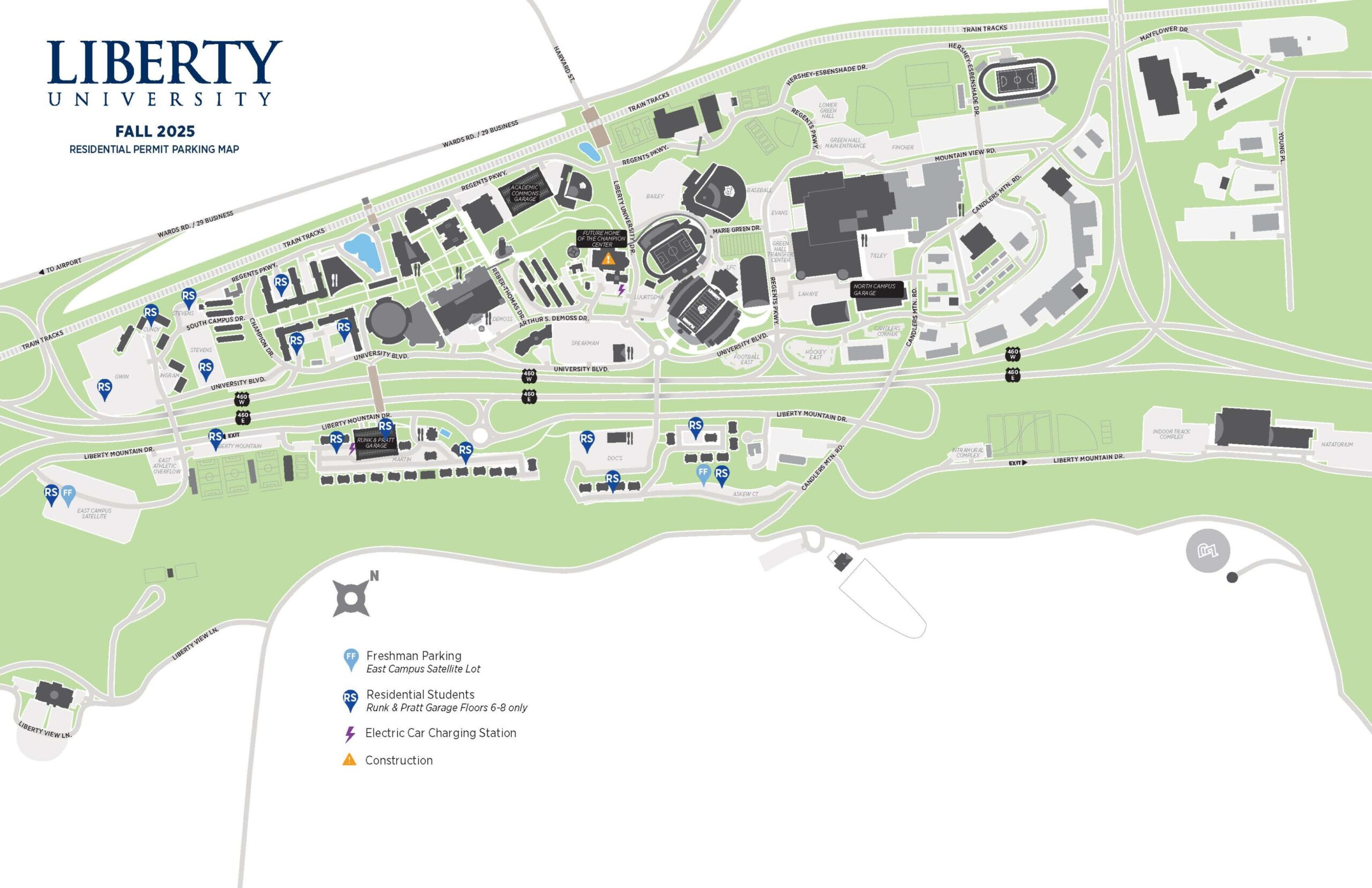 Campus Maps Liberty University Police Department