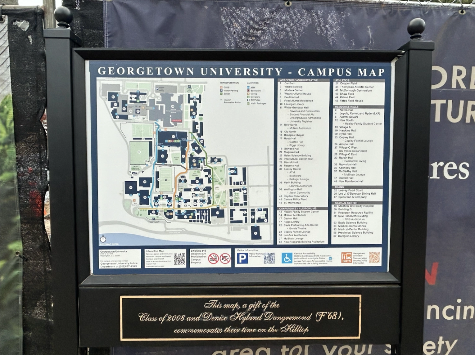 Campus Maps Over Time Part I Post War Development 1945 To 1967 Georgetown Journal Of History