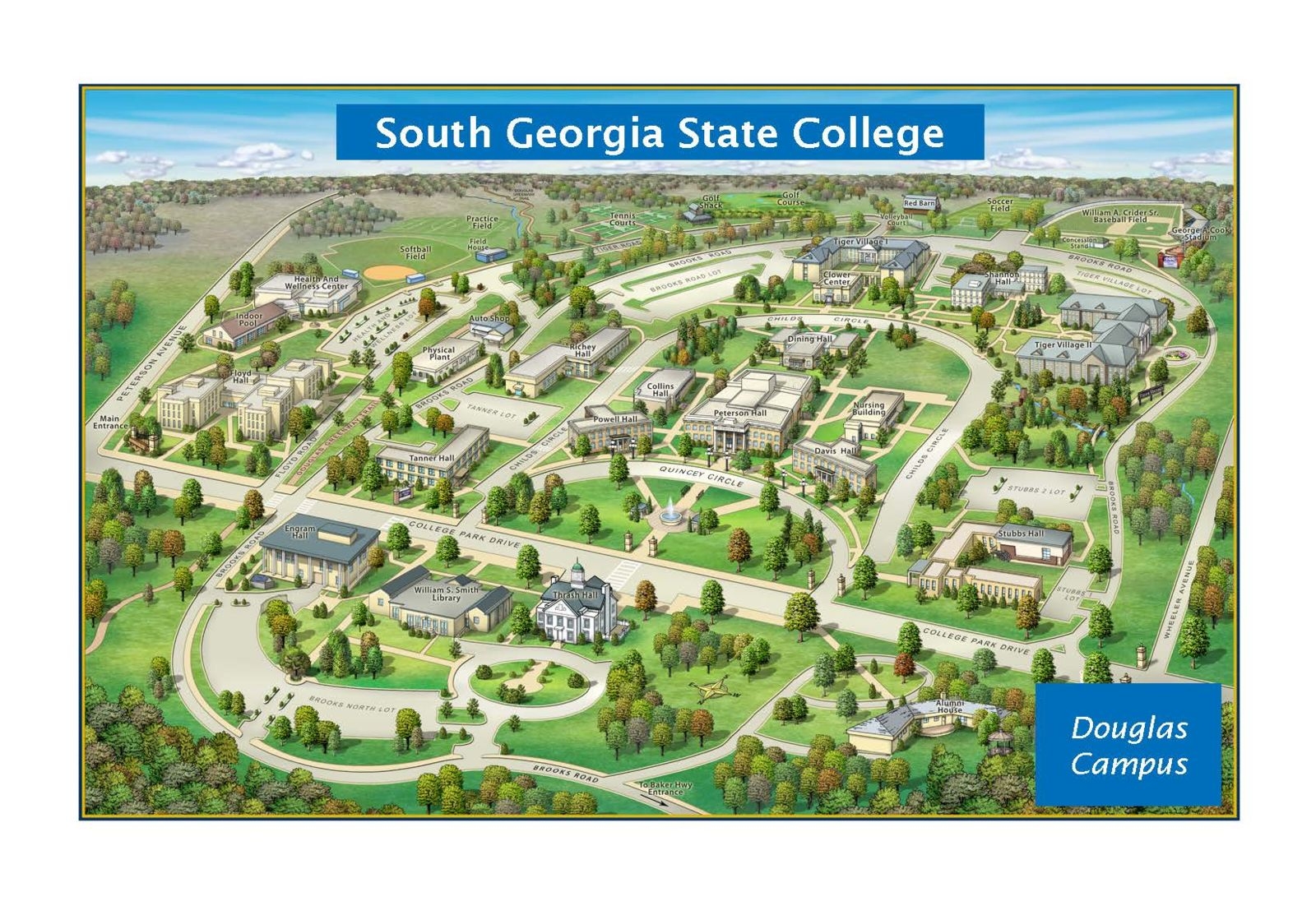 Campus Maps South Georgia State College Campus Maps South Georgia State College