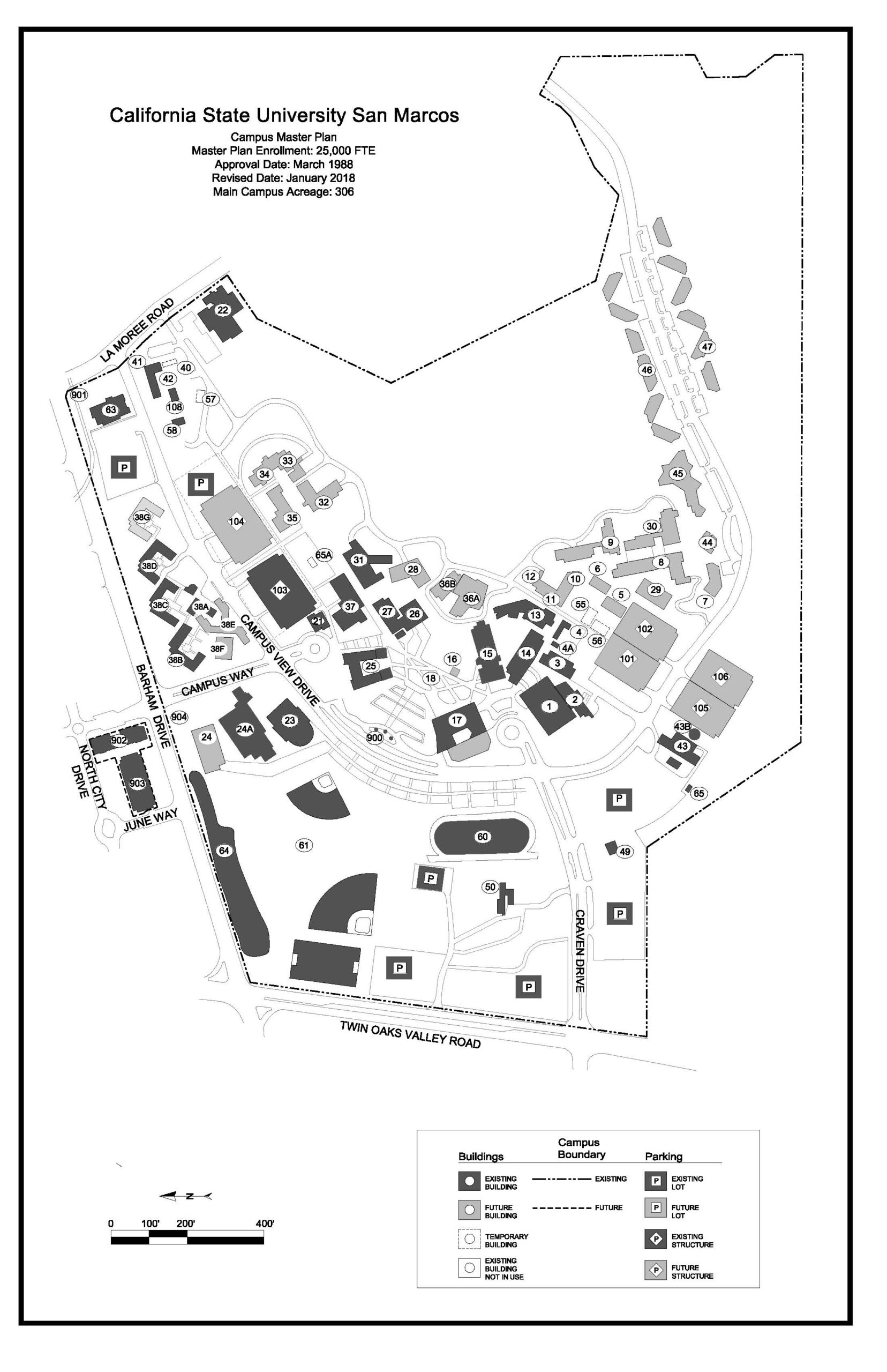 Campus Master Plan Office Of Planning Design And Construction CSUSM