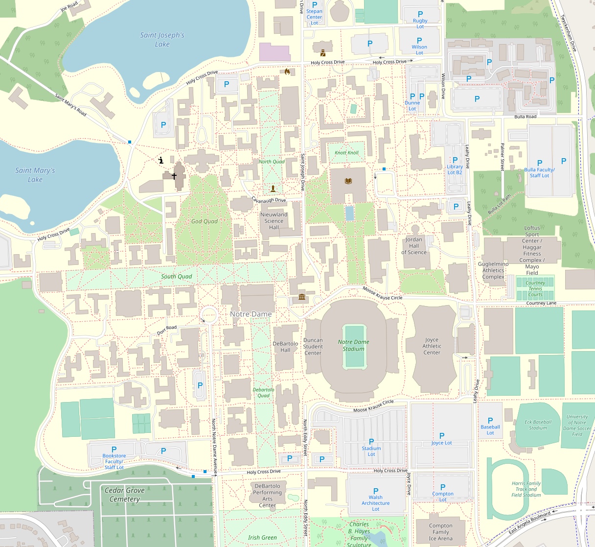 Campus Of The University Of Notre Dame Wikipedia