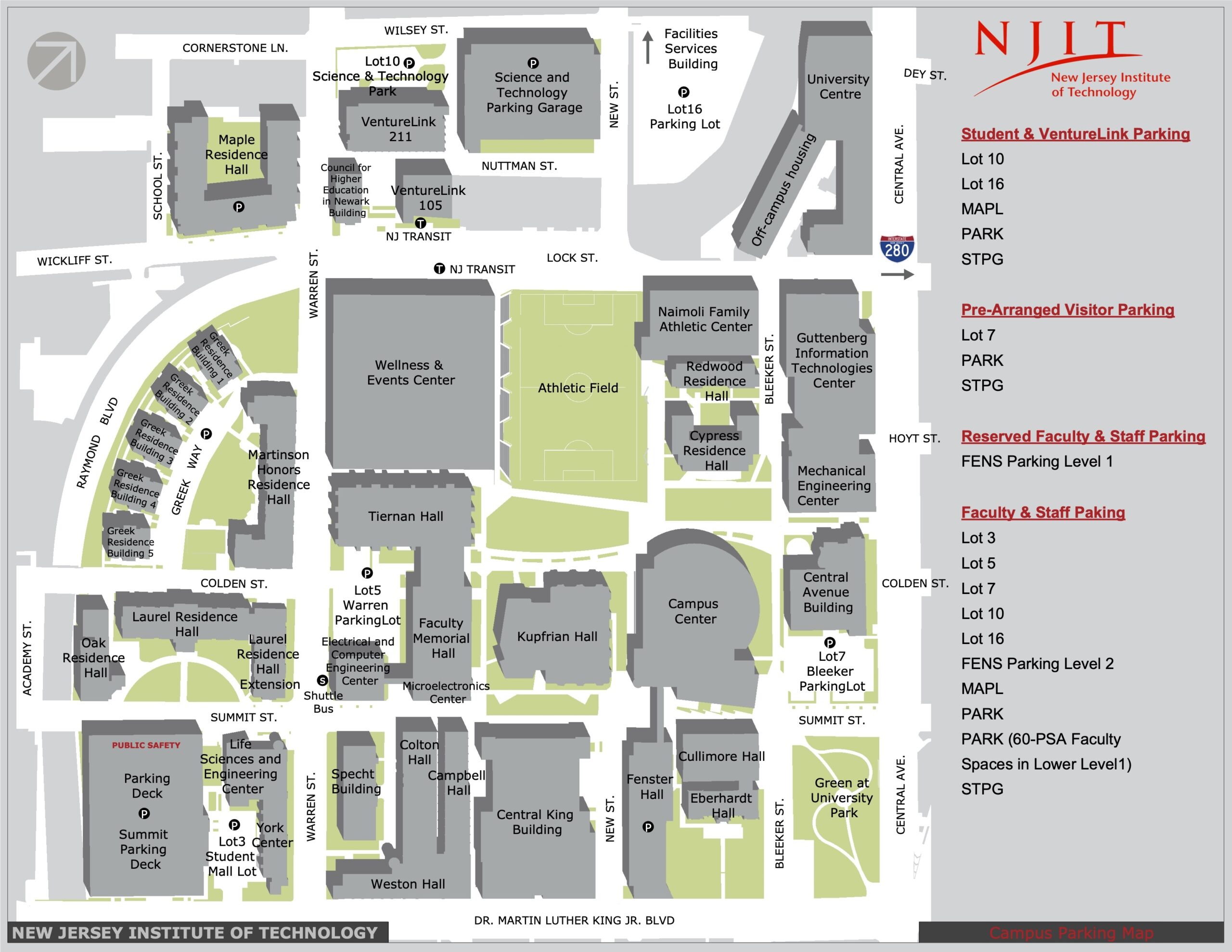 Campus Parking Map Facility Systems Photo Identification And Parking Services Campus Parking Map Facility Systems Photo Identification And Parking Services