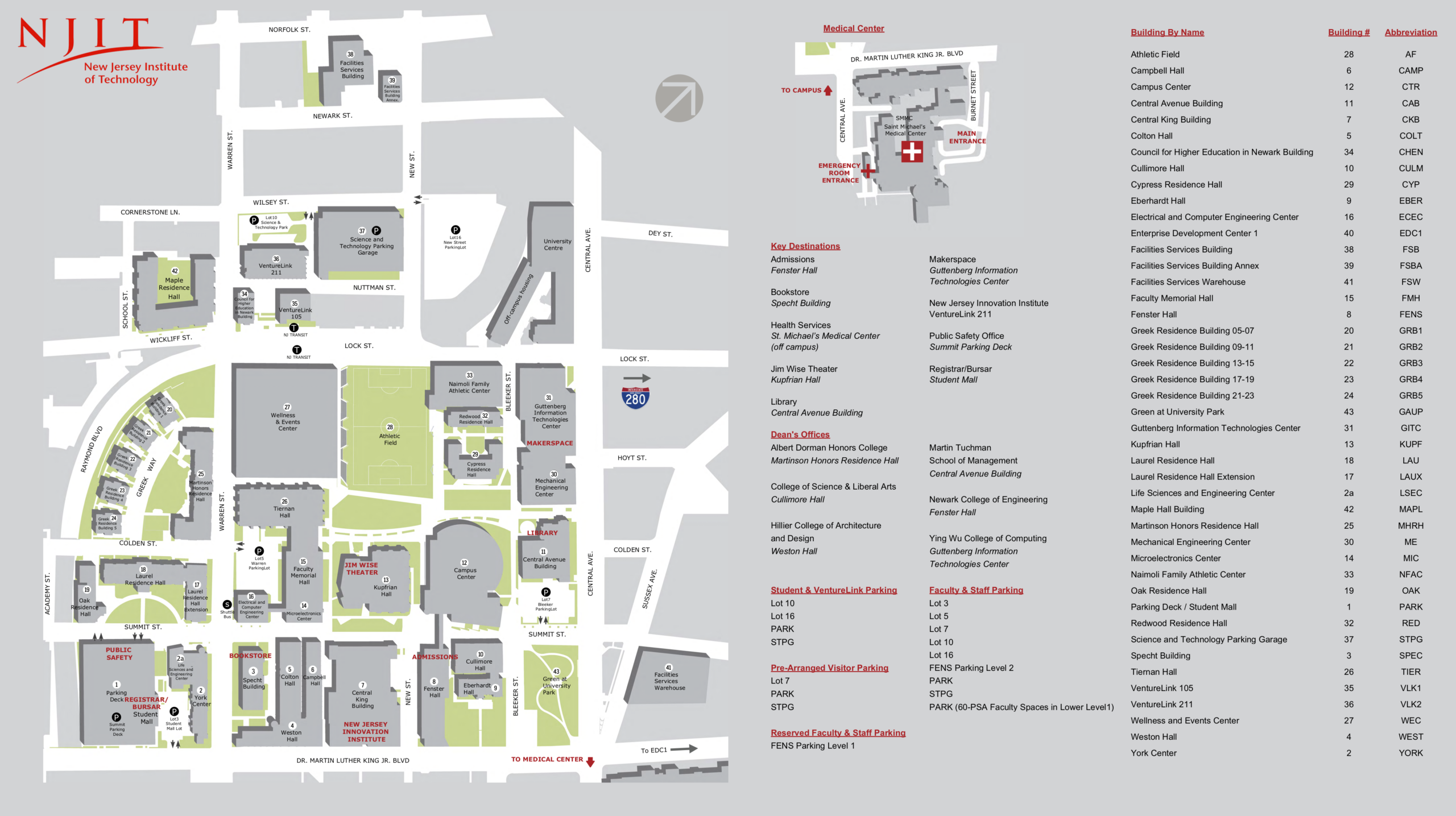 Campus Parking Maps New Jersey Institute Of Technology Campus Parking Maps New Jersey Institute Of Technology