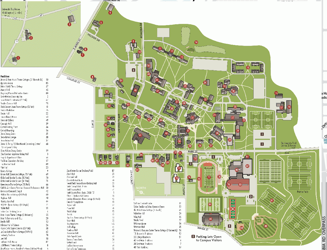 und map of campus und map of campus