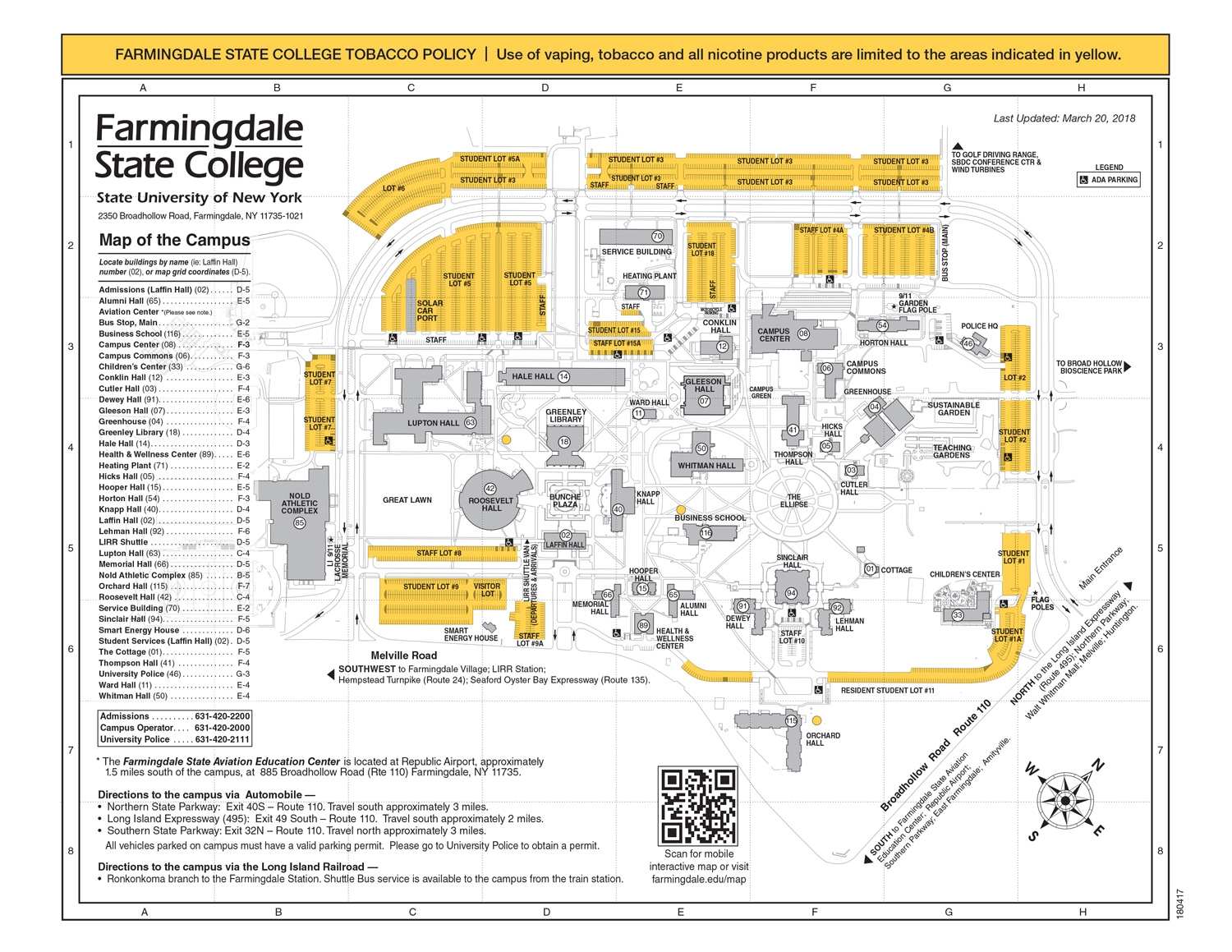 Campus Times New Smoking Policy At FSC