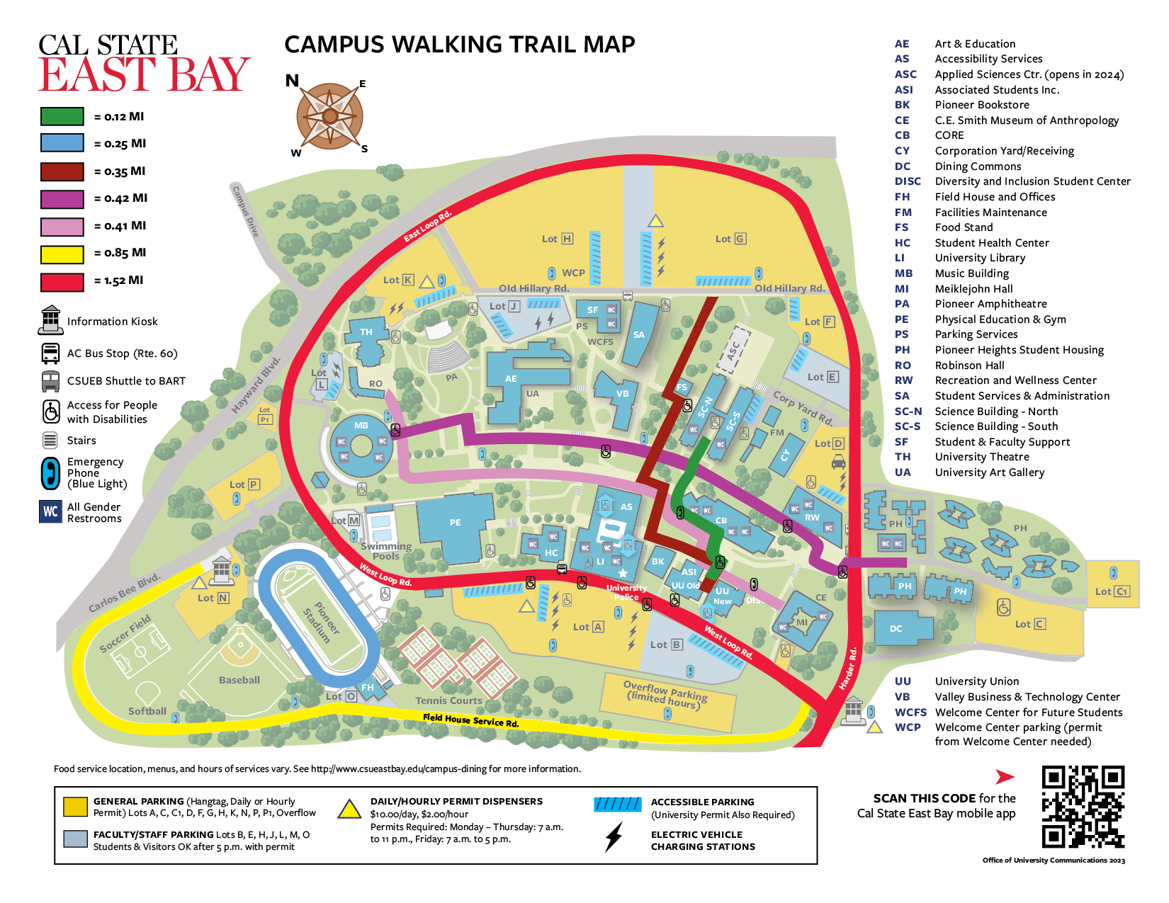 Campus Walking Map