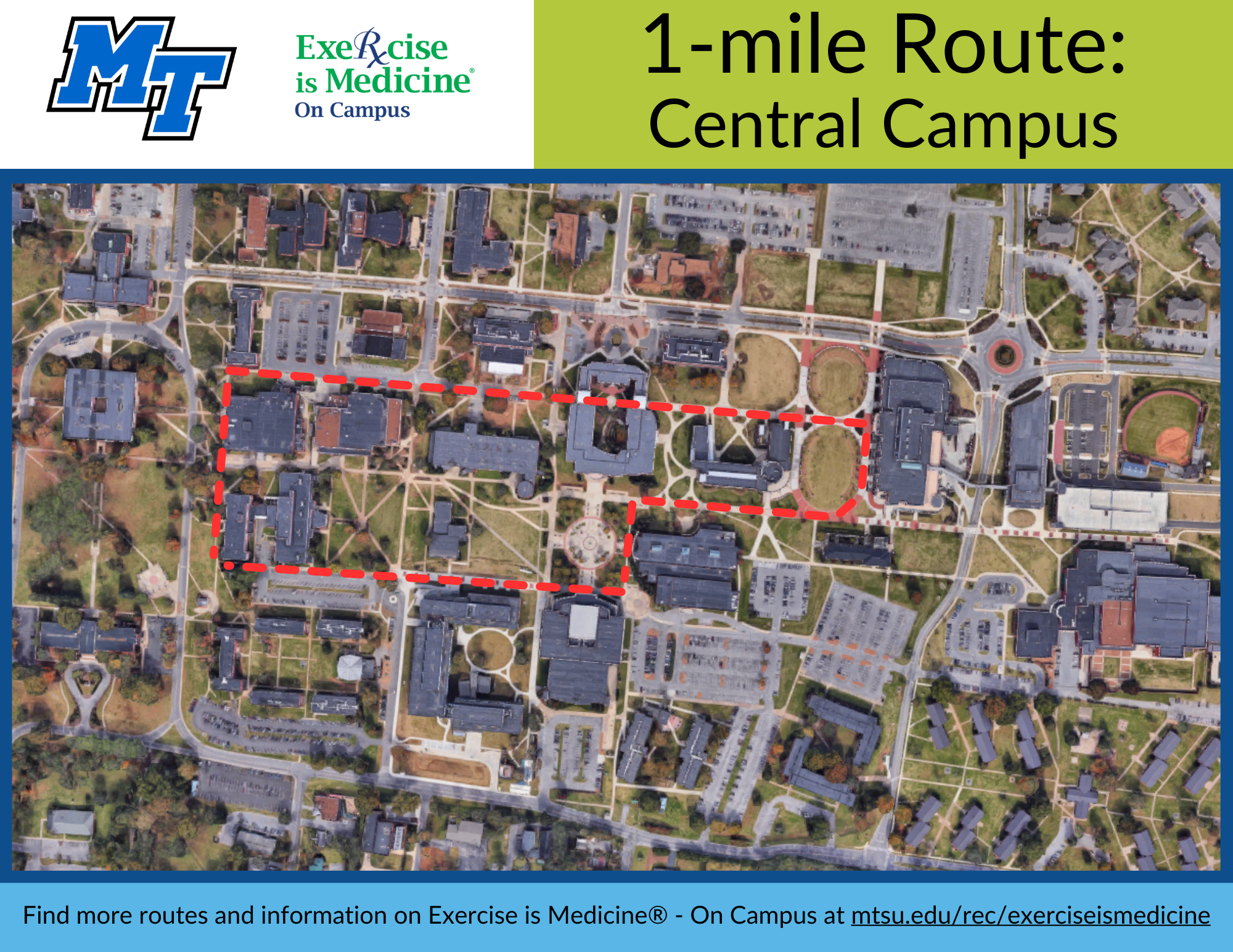 Campus Wellness Paths MTSU Campus Recreation Campus Wellness Paths MTSU Campus Recreation