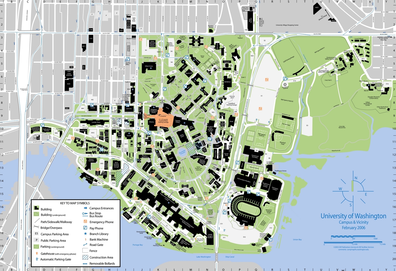 Campusmap not so big UW Autism