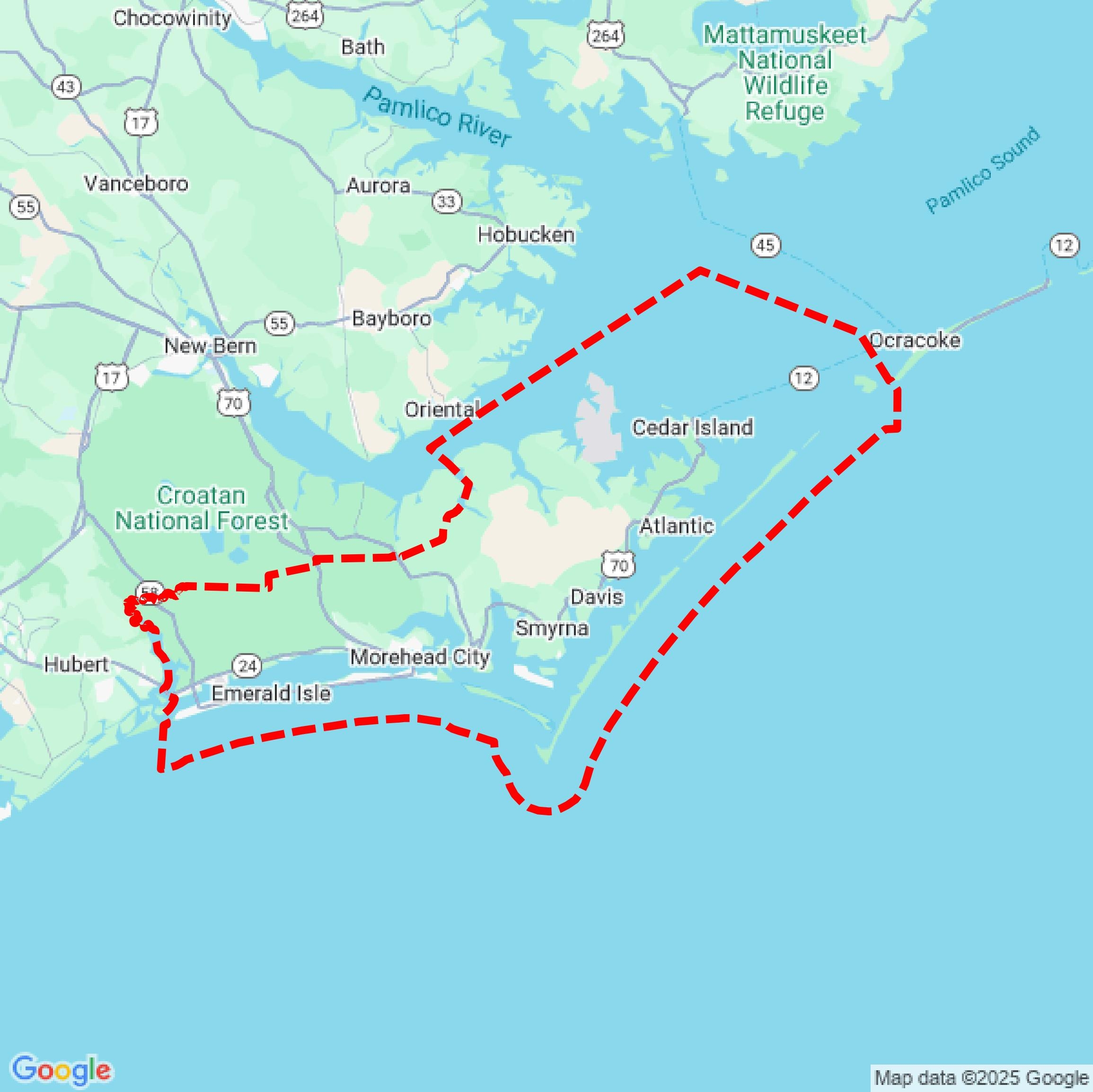 Carteret County GIS Data For CAD