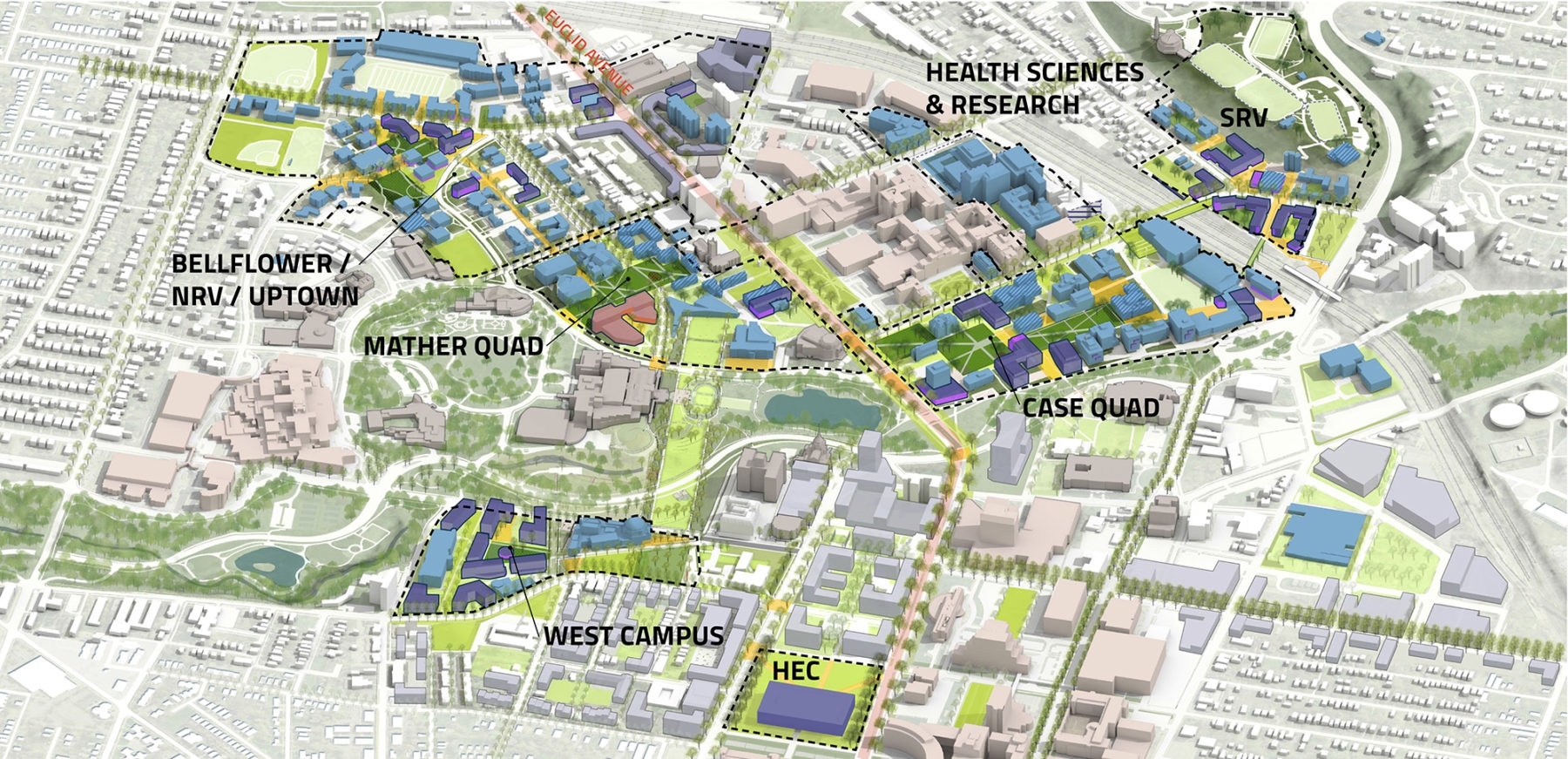 Case Western Reserve University Master Plan Sasaki