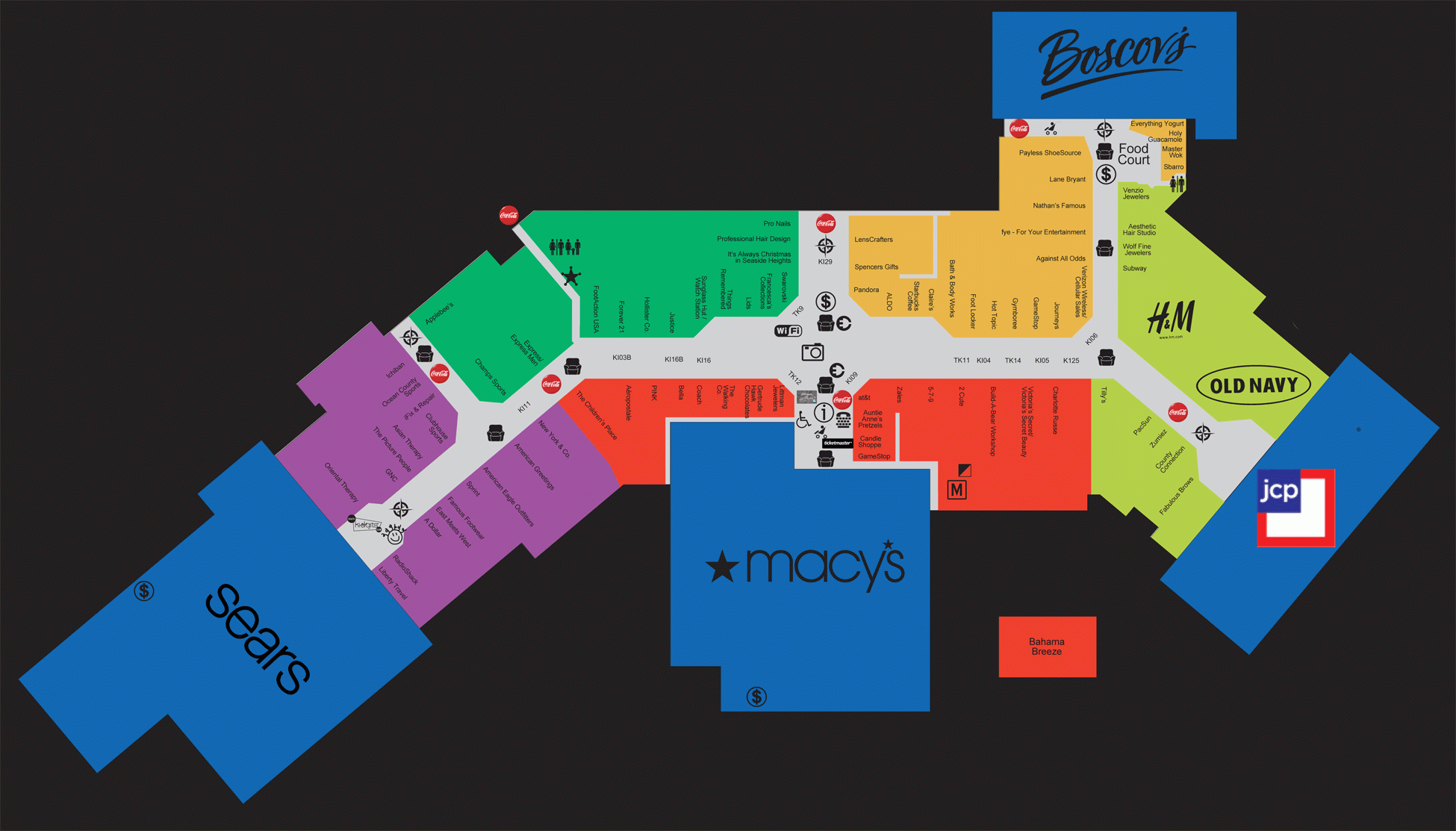 west county mall map west county mall map