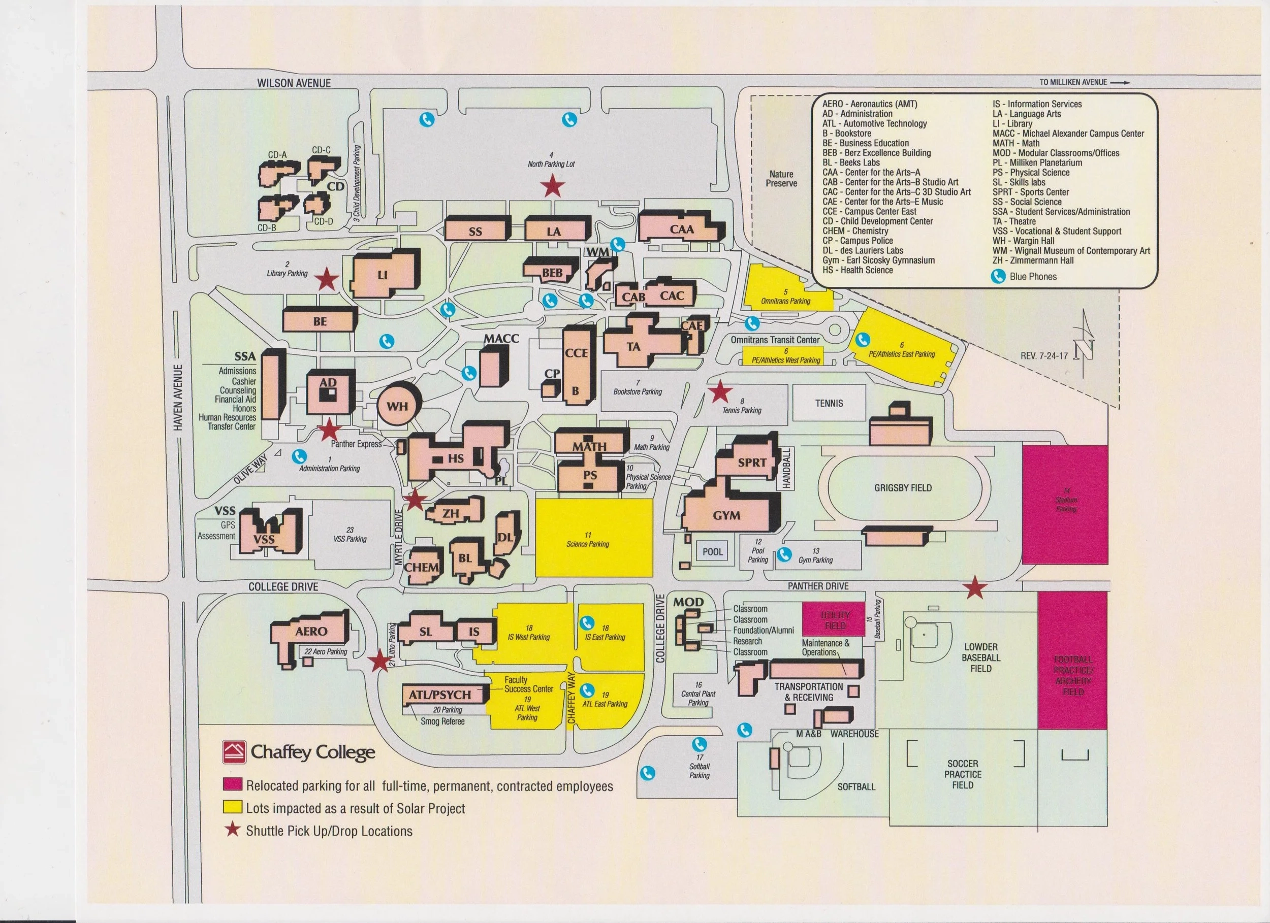 chaffey rancho campus map chaffey rancho campus map