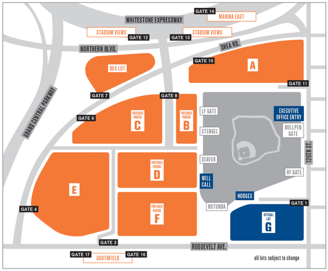 citi field map citi field map
