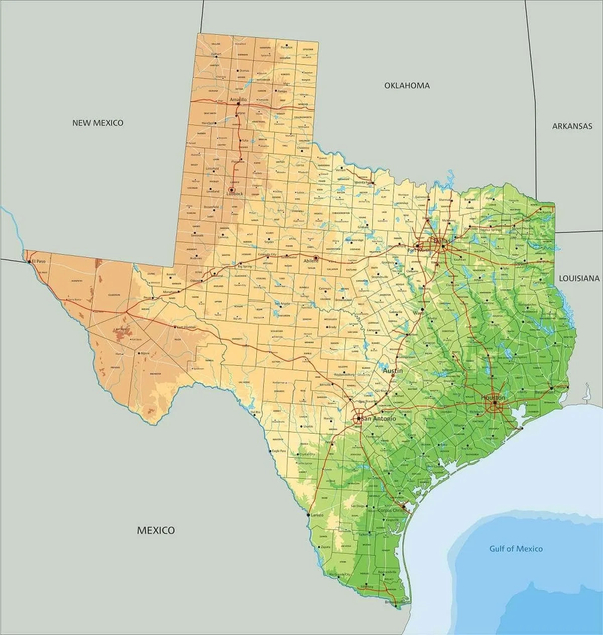 Cities In West Texas Guide To The West Texas Region Best Places To Live In West Texas Brothers Moving Texas