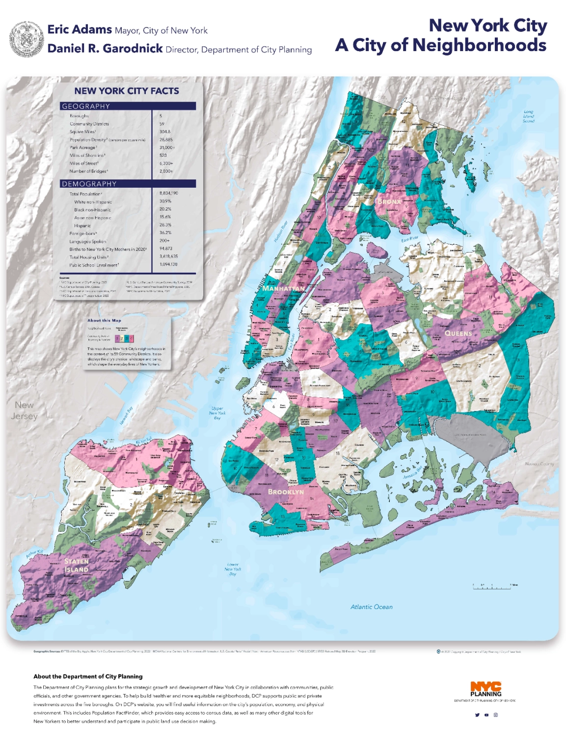 City Life Org New York City s Top Planners Release City Of Neighborhoods Map