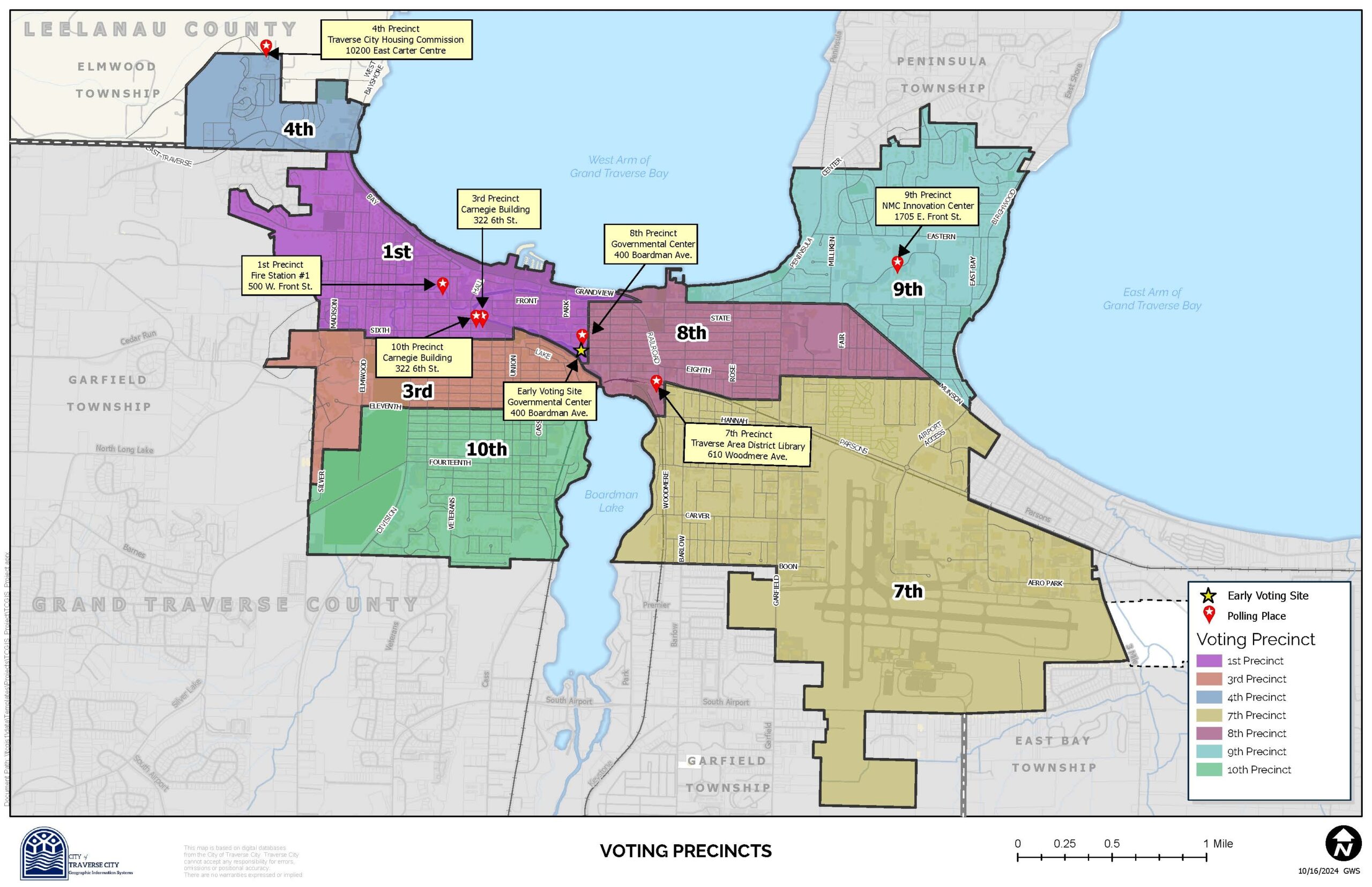 City Maps City Of Traverse City