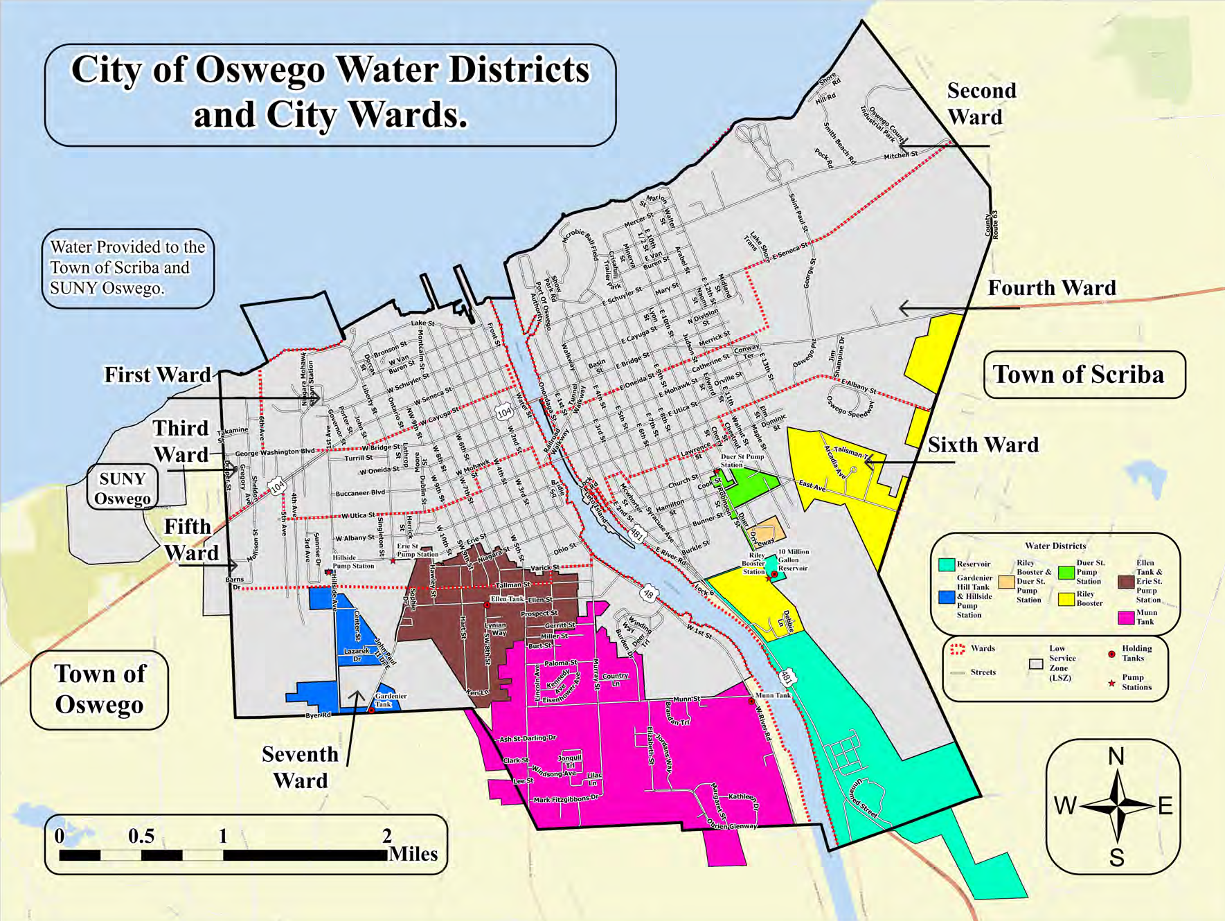 City Of Oswego TOMORROW THURSDAY AUGUST 7 2025 Planned Water Outage Oswego New York