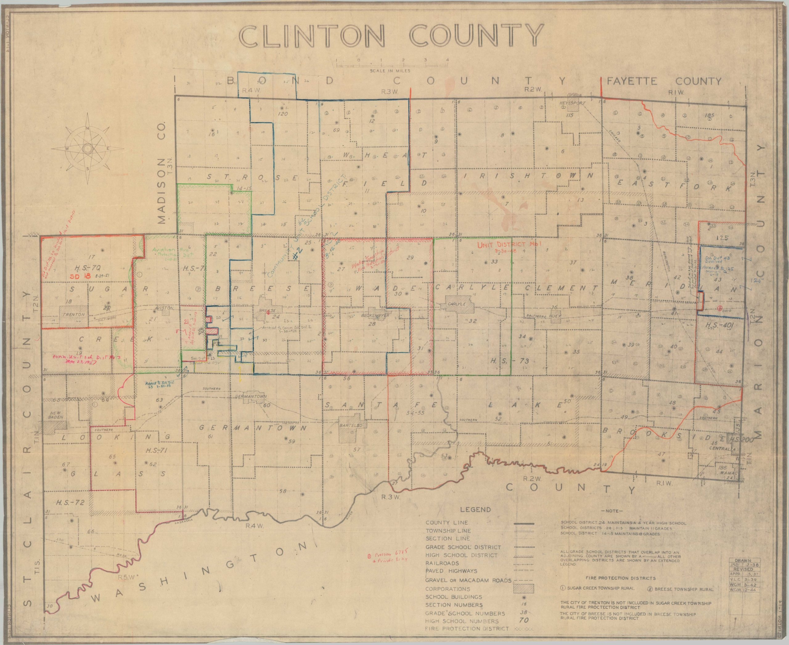 clinton county tax map