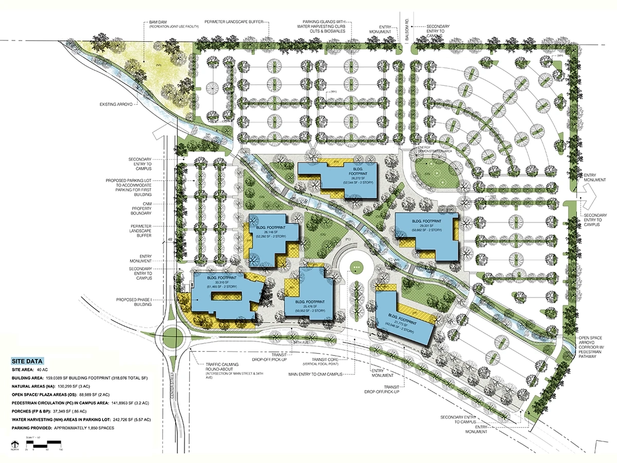 cnm main campus map cnm main campus map