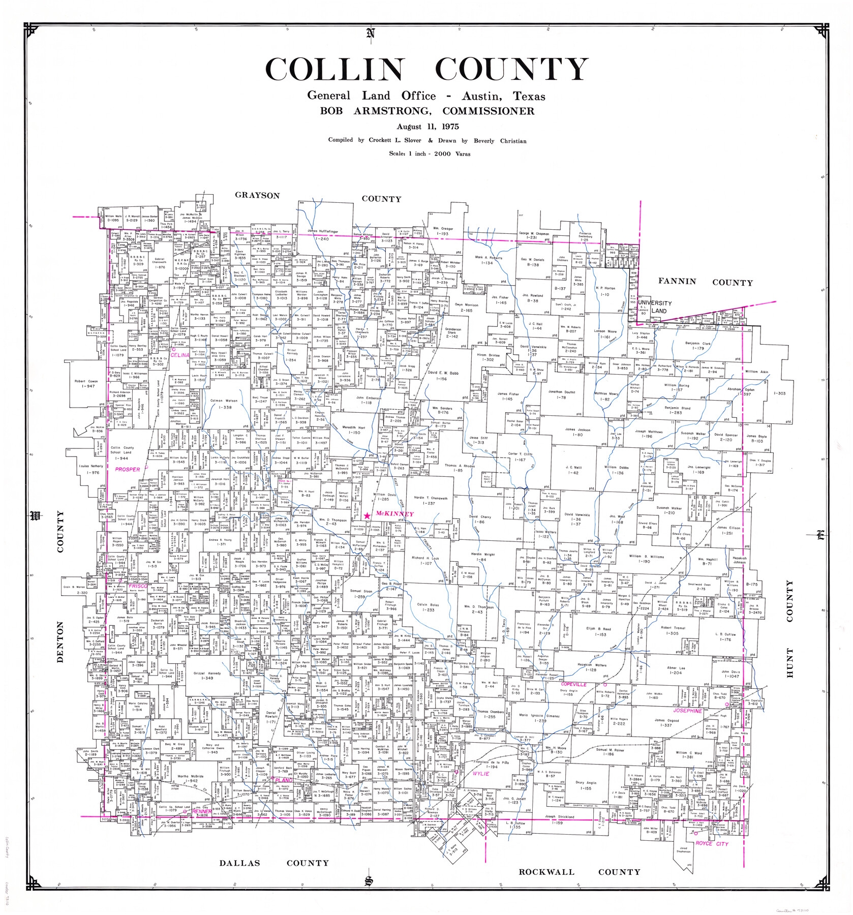 map of collin county tx