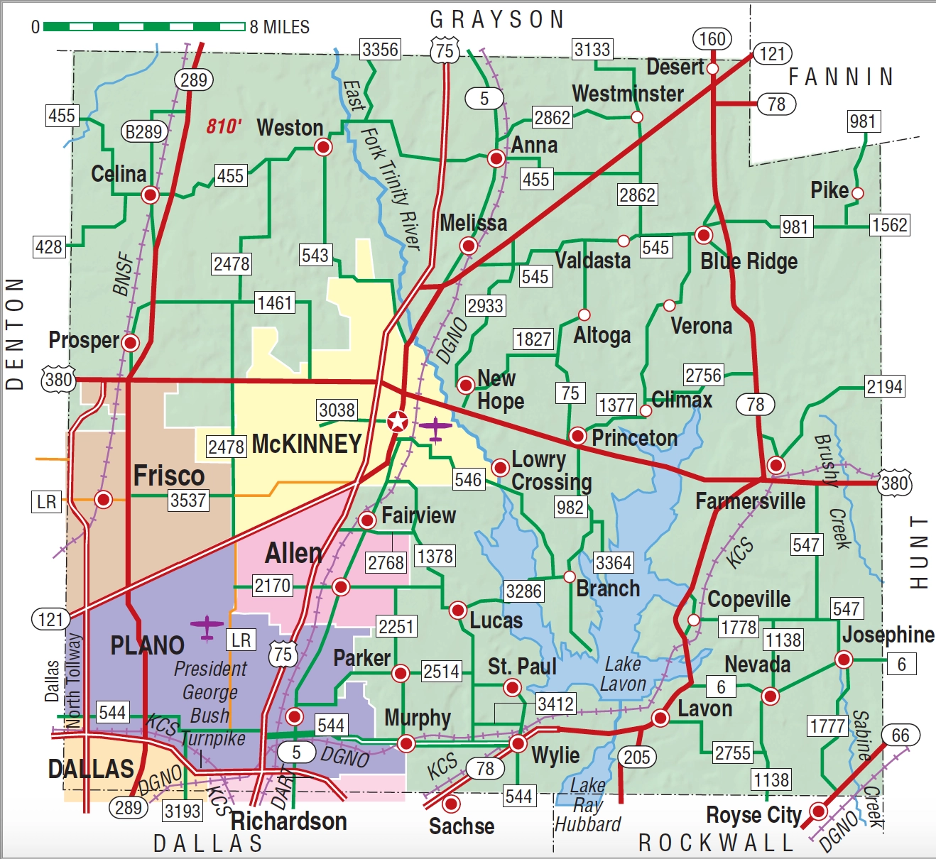 Collin County TX Almanac