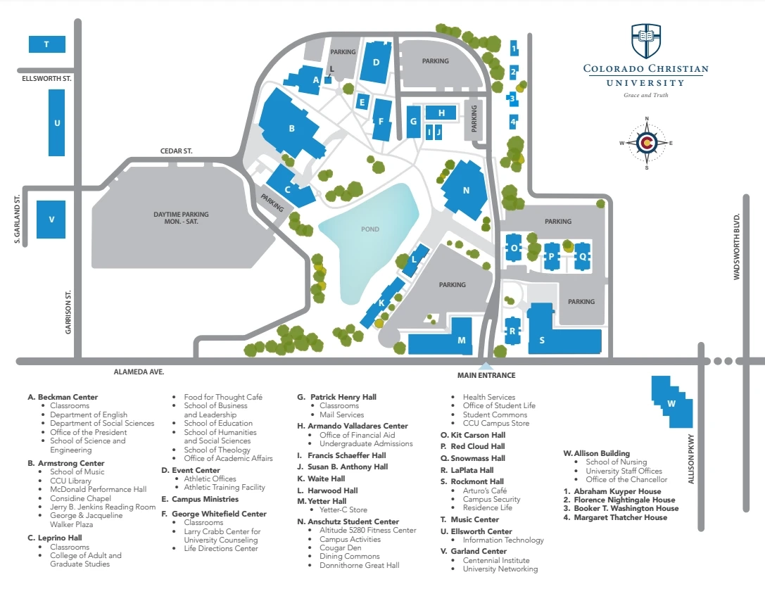 ccu campus map