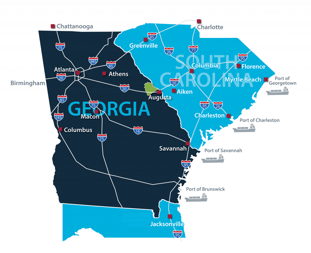 Columbia County GA Transportation Location Routes And Logistics For Success DACC