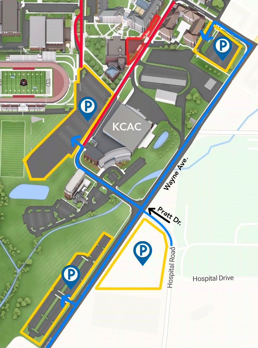 Commencement Parking And Transportation Information University Commencement Ceremony IUP