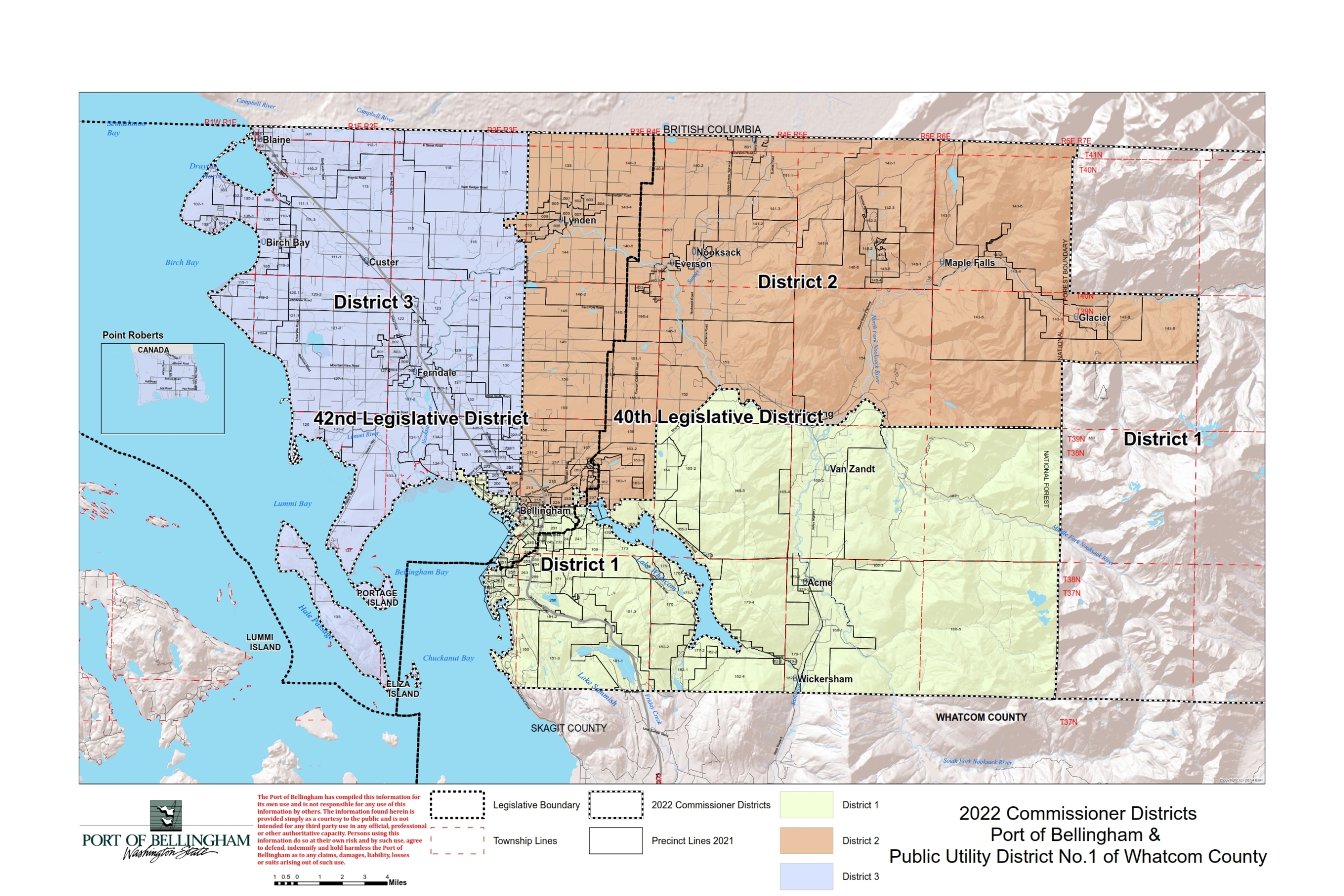 Commission Districts PUD Whatcom