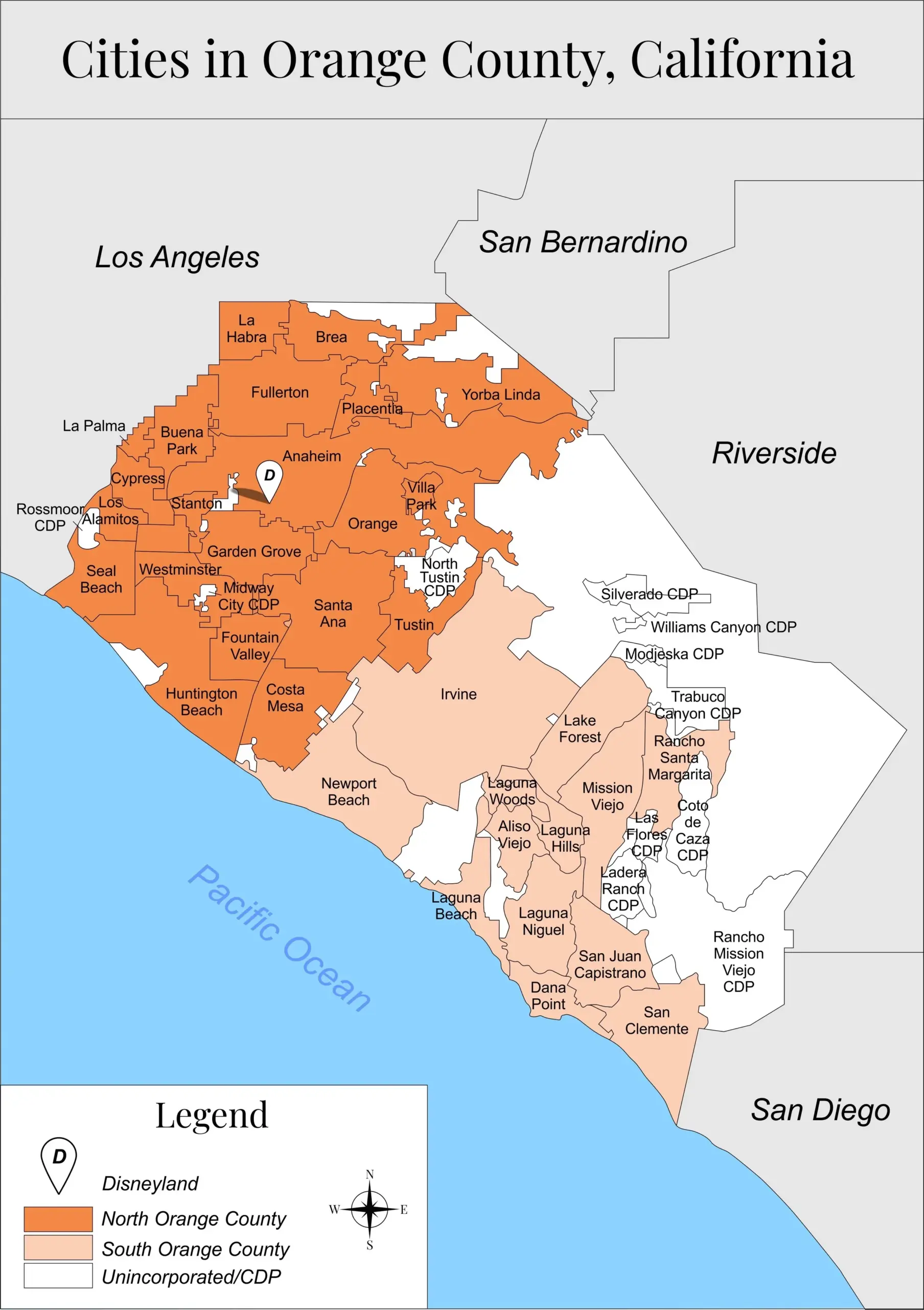 Complete List Of Orange County Cities Map 2025 Orange County Insiders Tips For Locals Visitors