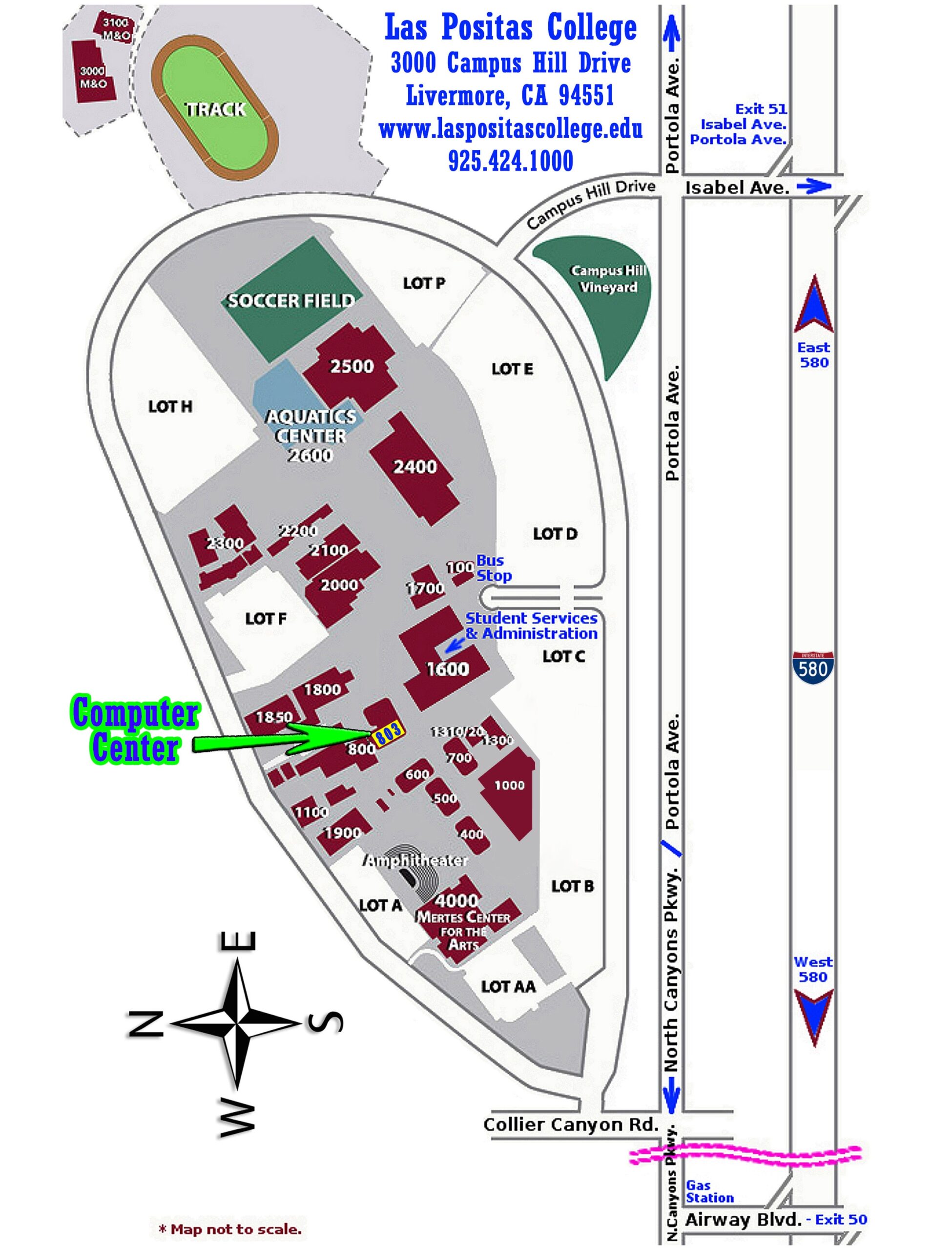 Computer Center Location Hours