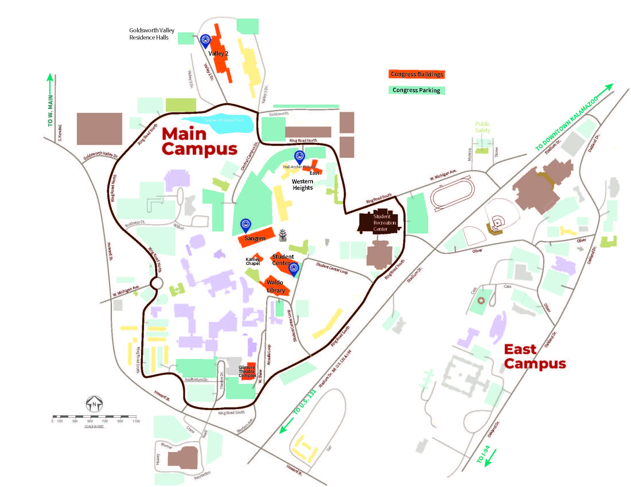 Congress Map International Congress On Medieval Studies Western Michigan University Congress Map International Congress On Medieval Studies Western Michigan University