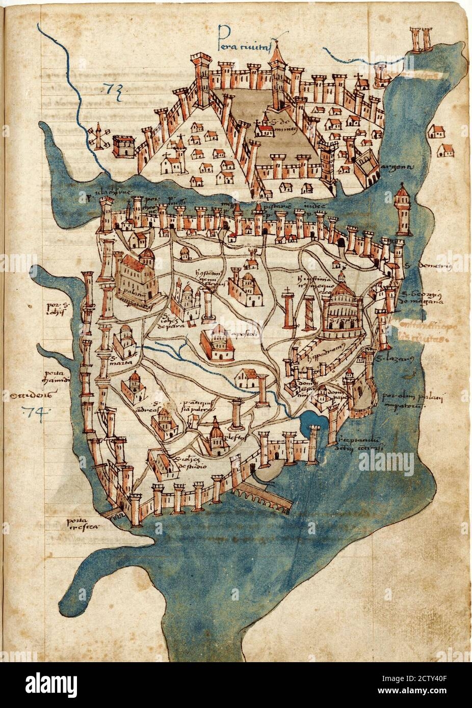 Constantinople Map Hi res Stock Photography And Images Alamy