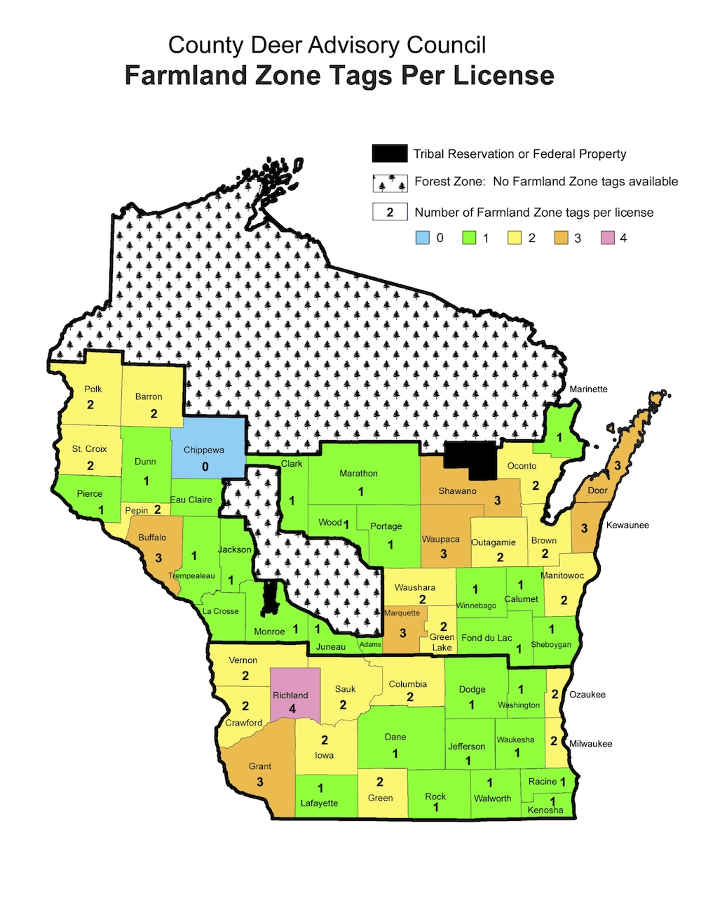 County by County Proposals For Fall Deer Seasons Recent News DrydenWire