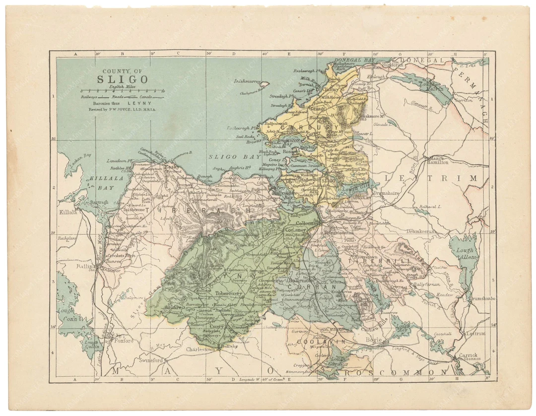 County Sligo Ireland 1900 WardMaps LLC County Sligo Ireland 1900 WardMaps LLC