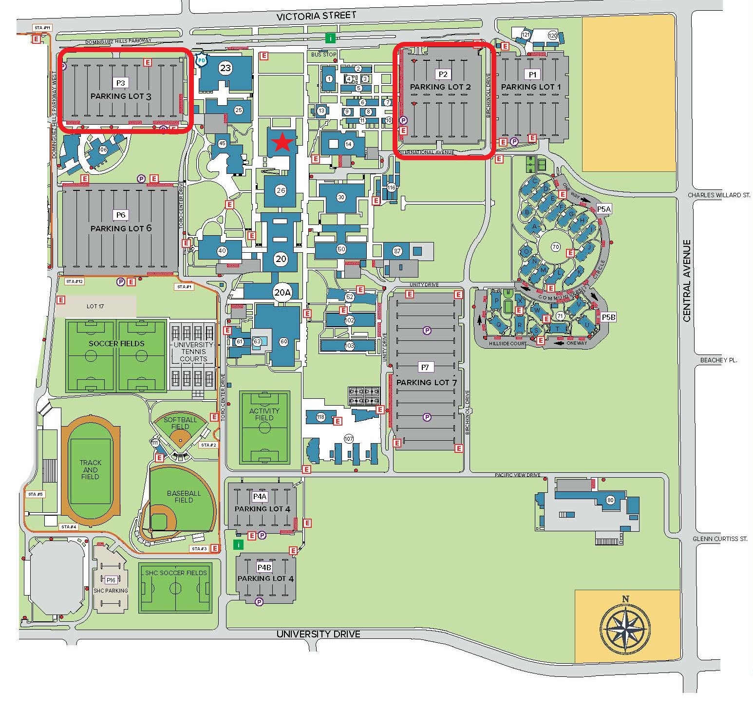 Csudh campus map 2019 tli District One
