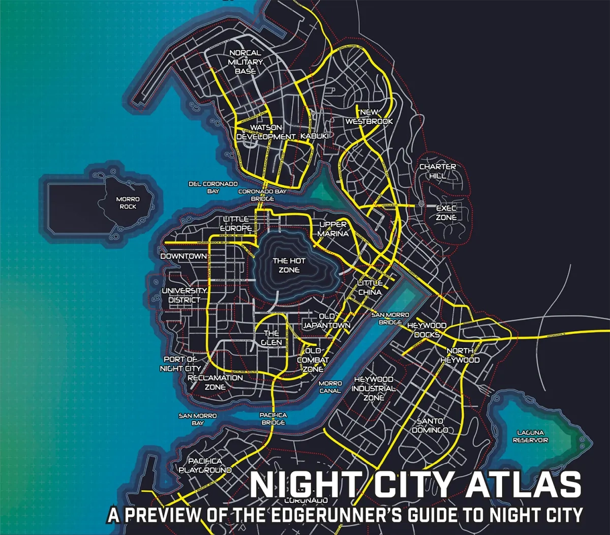 Cyberpunk RED Alert January 2025 DLC Night City Atlas R Talsorian Games Cyberpunk RED Alert January 2025 DLC Night City Atlas R Talsorian Games