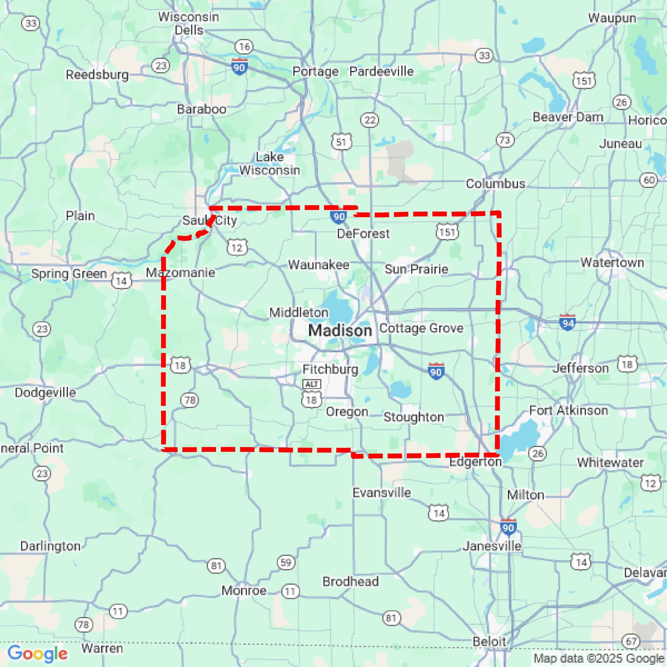 Dane County GIS Data For CAD