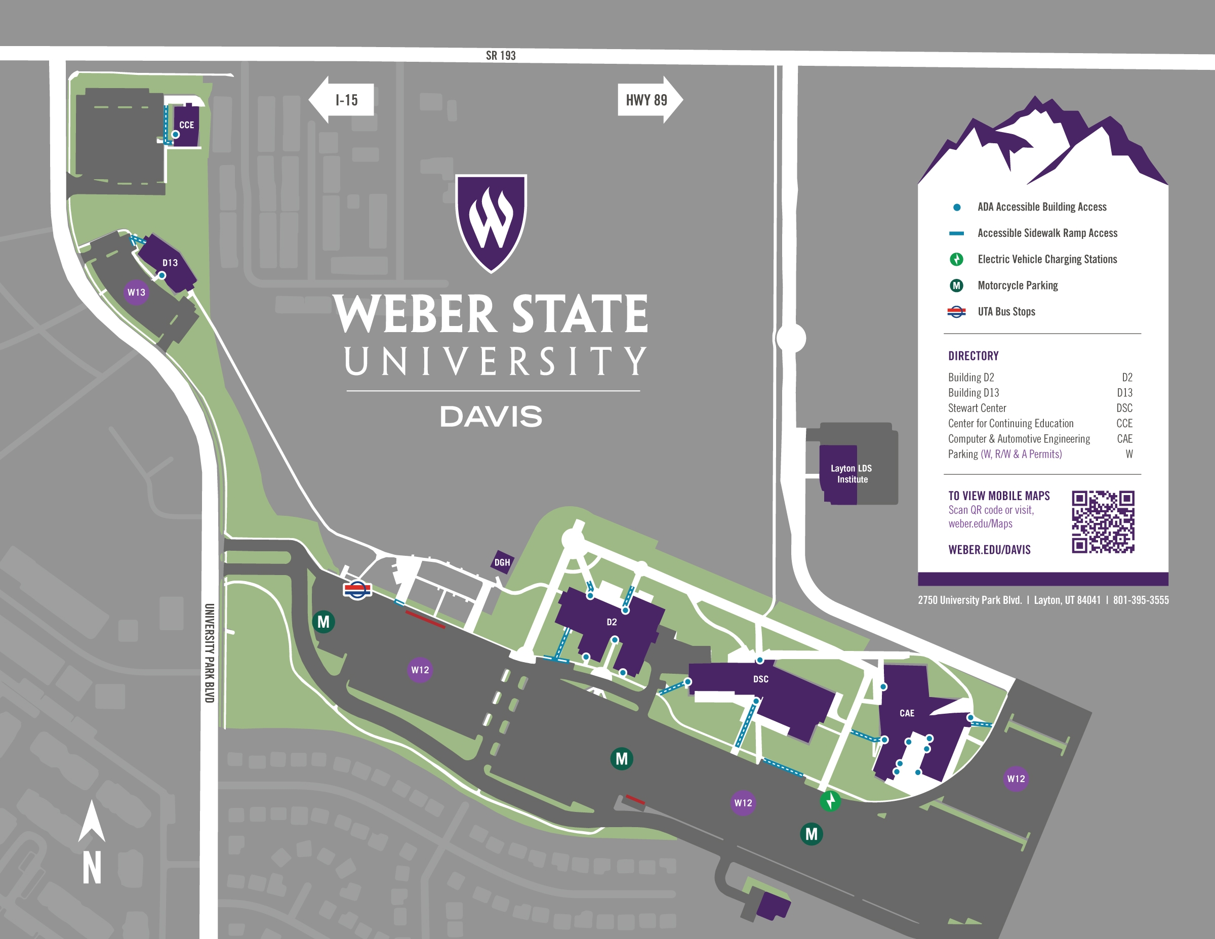 Davis Campus Map