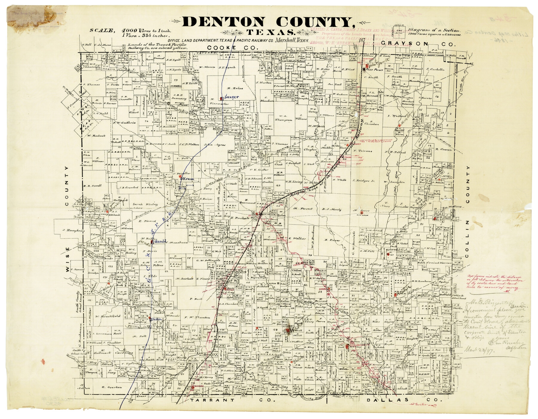 Denton County Texas 4530 Denton County Texas General Map Collection 4530 Denton County Texas General Map Collection Search Results Search Texas GLO