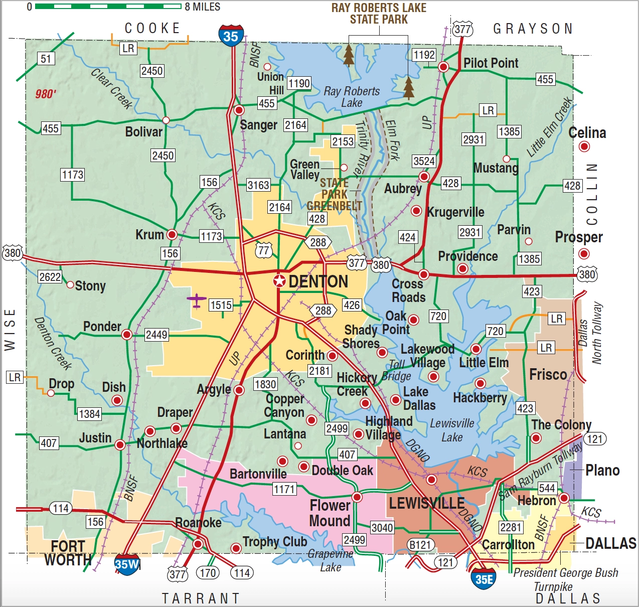 Denton County TX Almanac