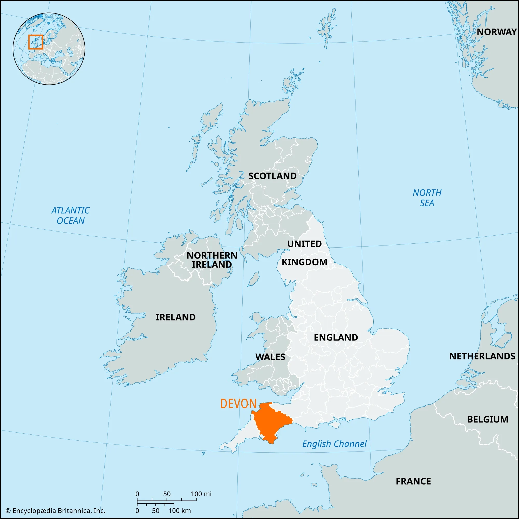 Devon U K Map History Population Facts Britannica