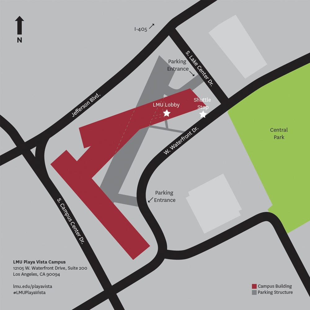 lmu los angeles campus map