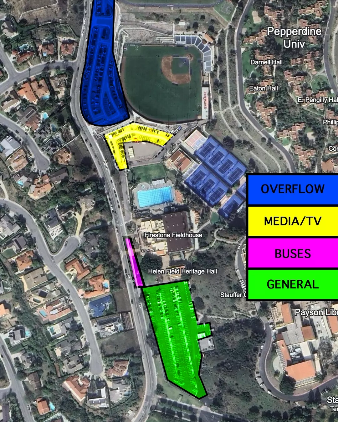 DIRECTIONS Pepperdine University Athletics DIRECTIONS Pepperdine University Athletics
