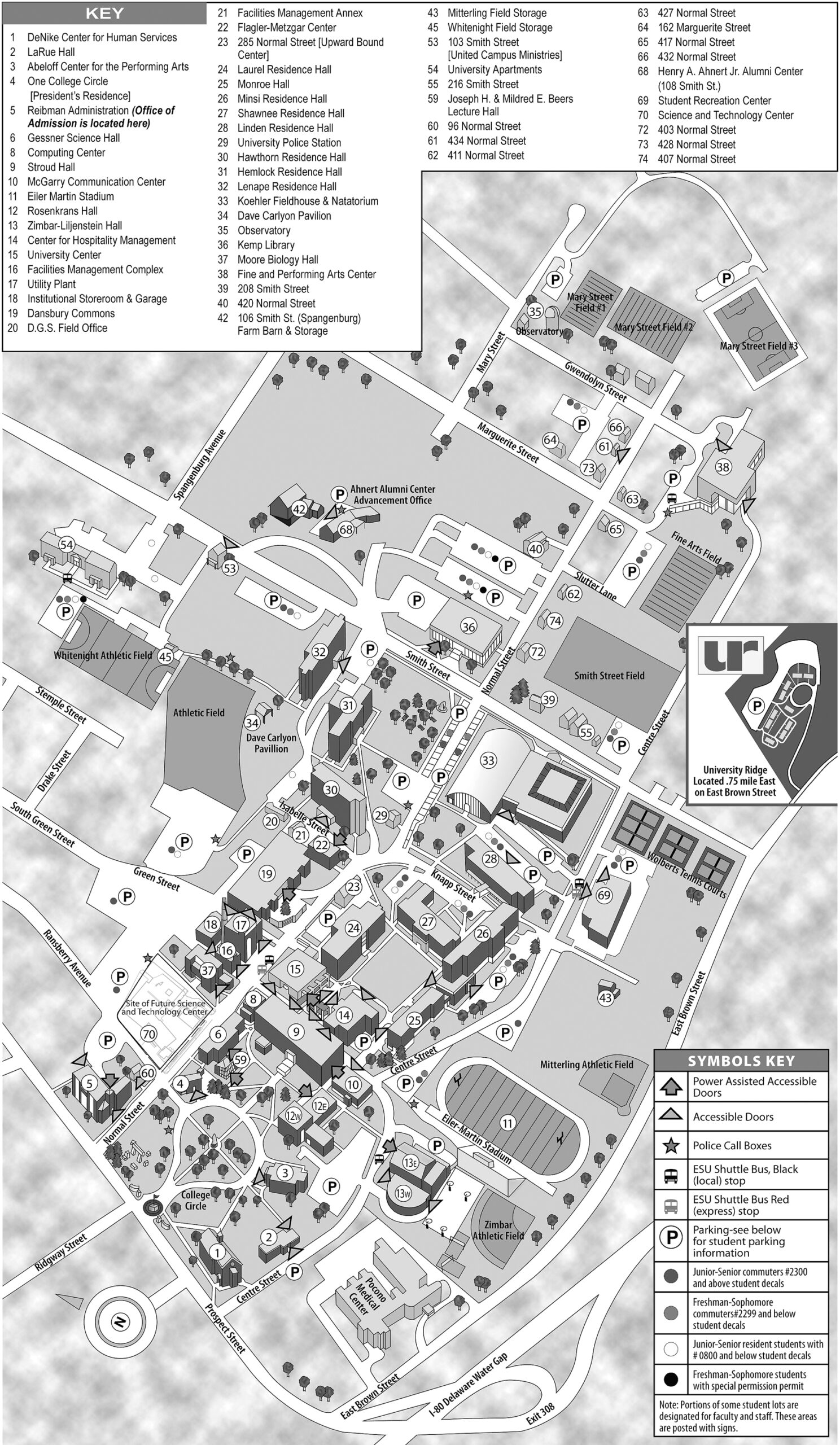 Directions To East Stroudsburg University Directions To East Stroudsburg University