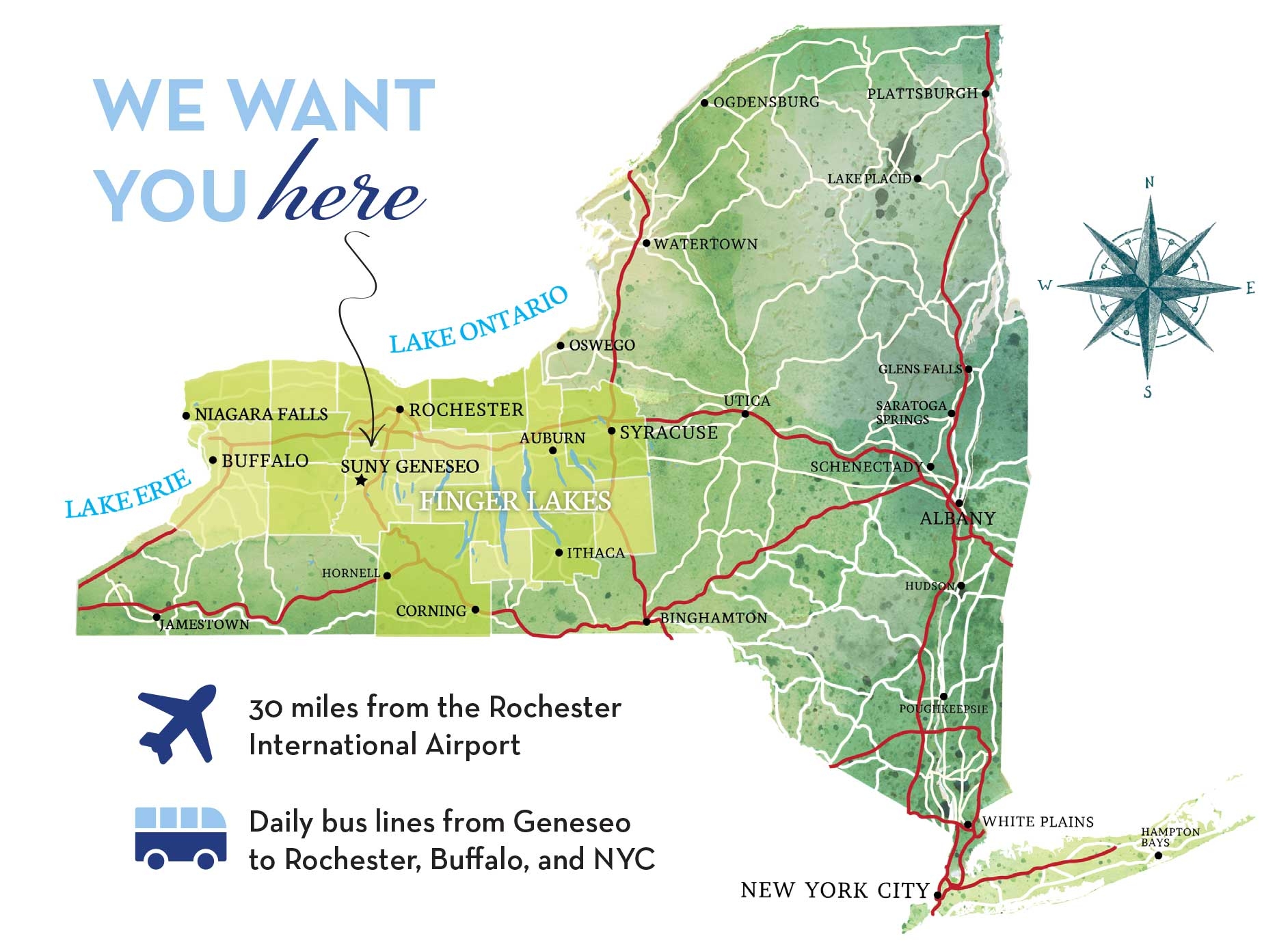 Directions To Geneseo SUNY Geneseo