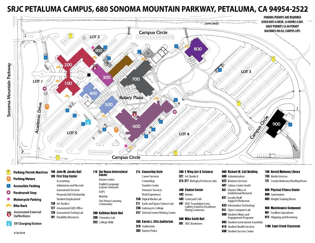 Directions To SRJC Petaluma Campus SRJC Maps Directions To SRJC Petaluma Campus SRJC Maps