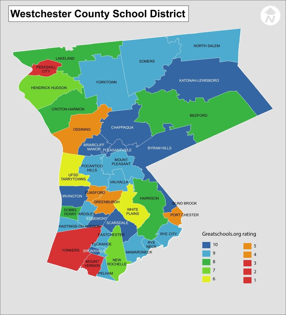 Discover 27 Map Of Hudson Valley NY And School District Map Ideas Color coded School District Map Detailed Westchester County Map Hudson Valley Map With Towns And More