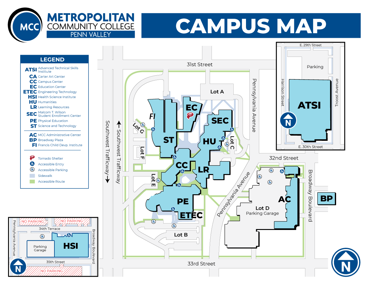mcc campus map mcc campus map