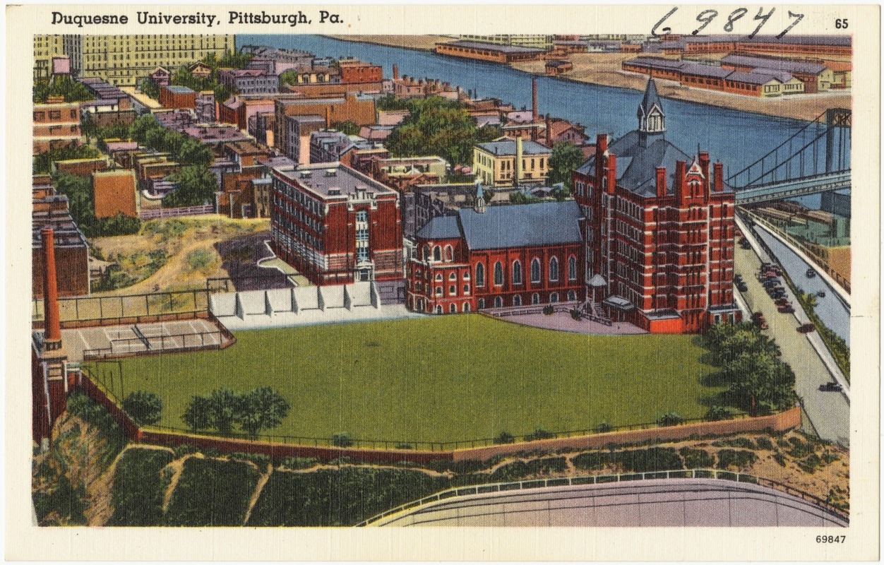 duquesne university campus map